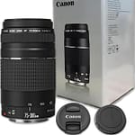 EF 75-300 mm f/4-5.6 III Telephoto Zoom Lens Compatible with Canon SLR/DSLR Camera (Black)