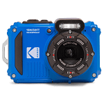 KODAK PIXPRO WPZ2 Rugged Waterproof Shockproof Dustproof WiFi Digital Camera 16MP 4X Optical Zoom 1080P Full HD Video Vlogging Camera 2.7″ LCD (Blue)