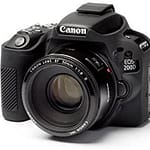 Silicone Protective Camera Cover For Canon 200D Cameras (Black)