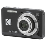 Kodak PIXPRO Friendly Zoom FZ55-BK 16MP Digital Camera with 5X Optical Zoom 28mm Wide Angle and 2.7″ LCD Screen (Black)