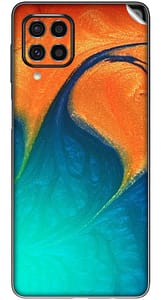 Read more about the article SILKWRAPS® Printed Matte Finish Vinyl Mobile Wrap Compatible with Samsung Galaxy M53 5G Skin Sticker Protector- Watercolour-Abstract-111 (ONLY Back and Camera Part)