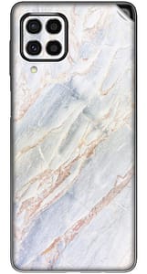 Read more about the article SILKWRAPS® Printed Matte Finish Vinyl Mobile Wrap Compatible with Samsung Galaxy M53 5G Skin Sticker Protector- Bronze-Cracked-Marble-12 (ONLY Back and Camera Part)