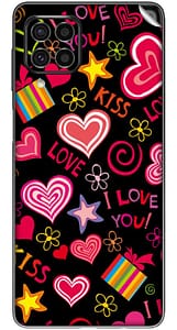 Read more about the article SILKWRAPS® Printed Matte Finish Vinyl Mobile Wrap Compatible with Samsung Galaxy M33 5G Skin Sticker Protector- Love-Pattern-71 (ONLY Back and Camera Part)