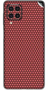 Read more about the article SILKWRAPS® Printed Matte Finish Vinyl Mobile Wrap Compatible with Samsung Galaxy M33 5G Skin Sticker Protector- Red-Polkadots-Pattern-259 (ONLY Back and Camera Part)