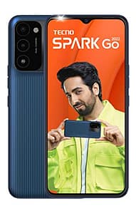 Read more about the article Tecno Spark Go 2022 (Atlantic Blue, 2/32GB) | 5000mAh Battery| 6.52″ HD+ Display | 13MP Dual Rear Camera| Front Flash| Stylish Design