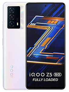 Read more about the article iQOO vivo Z5 5G (Arctic Dawn, 8GB RAM, 128GB Storage) | Snapdragon 778G 5G Processor | 5000mAh Battery | 44W FlashCharge