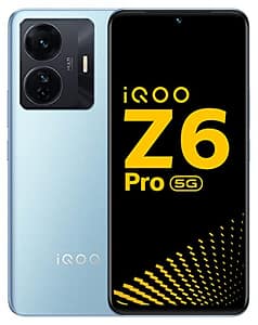 Read more about the article iQOO Z6 Pro 5G (Legion Sky, 8GB RAM, 128GB Storage) | Snapdragon 778G 5G | 66W FlashCharge | 1300 nits Peak Brightness | HDR10+