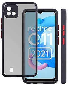 Read more about the article Jkobi Back Cover Case for Realme C11 (2021) (Camera Protection | Smoke Translucent | Thermoplastic | Black)