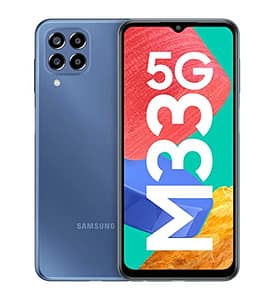 Read more about the article Samsung Galaxy M33 5G (Deep Ocean Blue, 8GB, 128GB Storage) | 6000mAh Battery | Upto 16GB RAM with RAM Plus | Without Charger