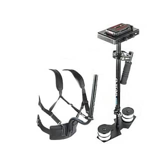 Read more about the article Flycam 5000 Handheld Stabilizer W Body Pod Unico Quick Release Table Clamp Bag (FLCM-5000-BPQ) for DV DSLR Camera Upto 5kg