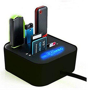 Read more about the article rts All in One Combo Card Reader for Pen Drive/Cameras/mobiles/PC/Laptop/Notebook/Tablet/or Docking Station/MP3s/PDAs,Color May Vary