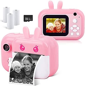 Read more about the article Sany Camera Printer, Mini Camera for Kids, Instant Photo Printer Camera, 24MP Digital Camera Toddler Camera with Print Peper, 2.4 in HD 1080P Video Camera Selfie Camera Toy Camera Kids Camcorder