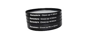 Read more about the article Hanumex® 62mm Close-up Filter Kit 4 Pieces(+1,+2,+4,+10) Macro Filter Accessory Close-up Lens Filter Kit Set with Lens Filter Pouch for Canon Nikon Sony Pentax Olympus Fuji DSLR Camera