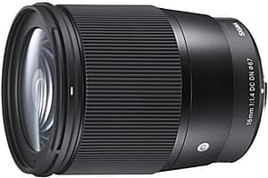 Read more about the article Sigma 16Mm F/1.4 Dc Dn Contemporary Lens for Sony E Mount Mirrorless Cameras (Aps-C Format, Black)