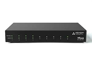 Read more about the article PRYSM Milan 8-Port 10/100Mbps 4 POE Ethernet Switch |Plug and Play | Desktop |Fanless |Metal SOHO |Made in India | MS-1120U-4P4T