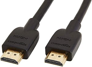 Read more about the article AmazonBasics High-Speed HDMI Cable – 10 Feet (Latest Standard) – Supports Ethernet, 3D, 4K video,Black