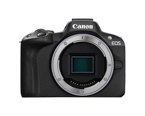 Read more about the article Canon EOS R50 Mirrorless Vlogging Camera (Body Only/Black), RF Mount, 24.2 MP, 4K Video, DIGIC X Image Processor, Subject Detection & Tracking, Compact, Smartphone Connection, Content Creator