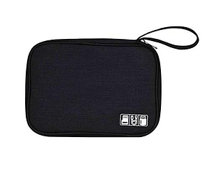 Read more about the article House of Quirk Polyester Electronic Accessories Pouch (Black_NEW_LINEN_GADGET_ORG_BLA-_-)