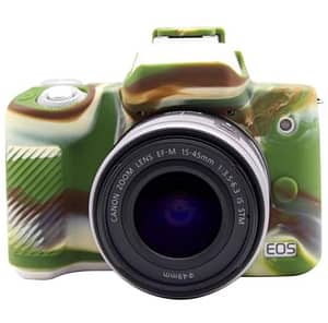 Read more about the article Silicone Protective Camera Case Cover for Canon EOS M50 Camera, Cameras Protective Rubber Case (Camouflage)