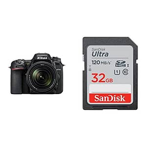 Read more about the article Nikon D7500 20.9MP Digital SLR Camera (Black) with AF-S DX NIKKOR 18-140mm f/3.5-5.6G ED VR Lens & SanDisk Ultra SDHC UHS-I Card 32GB 120MB/s R for DSLR Cameras, for Full HD Recording, 10Y Warranty