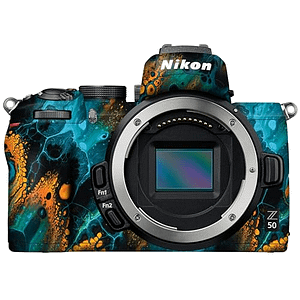 Read more about the article WRAPTURE.: Premium Vinyl Skin for Nikon Z50 DSLR Camera – Scratchproof, Bubble-Free, Residue-Free Removal, Stretchable, HD Quality Print – 1 set