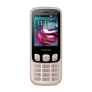 Read more about the article Motorola a70 keypad Mobile Dual Sim with Expandable Memory Upto 32GB,Camera, 2.4 inch Screen with 1750 mAh Battery, Rose Gold