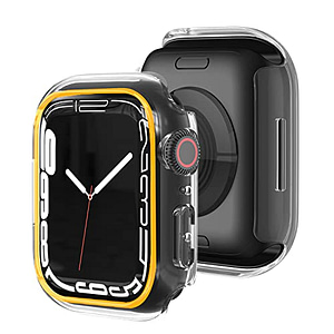 Read more about the article Gadget Gear iWatch Neon Bumper Silicone Case Radium Night Light Border Compatible with Apple iWatch Series 4/5/6/7/SE (44mm/45mm) Shock Resistance | Scratch Resistance | Orange