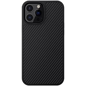 Read more about the article Nillkin Case for Apple iPhone 13 Pro (6.1″ Inch) Synthetic Aramid Carbon Fiber Tough Waterproof Light Weight Black Color