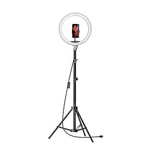 Read more about the article Amazon Basics LED Ring Light (12-inch) with Hot Shoe Adapter, Stand & Cameras, and 3 Temperature Modes