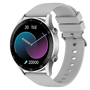 Read more about the article Fire-Boltt India’s No 1 Smartwatch Brand Talk 2 Bluetooth Calling Smartwatch with Dual Button, Hands On Voice Assistance, 120 Sports Modes, in Built Mic & Speaker with IP68 Rating (Silver Grey)