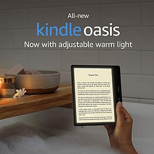 Read more about the article Kindle Oasis (10th Gen) – Now with adjustable warm light, 7″ Display, 32 GB, WiFi (Champagne Gold)