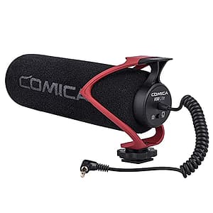 Read more about the article COMICA CVM-V30 LITE Video Microphone Super-Cardioid Condenser On-Camera Shotgun Microphone for Canon Nikon Sony Panasonic Camera/DSLR/iPhone Samsung Huawei with 3.5mm Jack (Red)