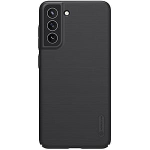 Read more about the article Nillkin Case for Samsung Galaxy S21 FE 2021 (6.4″ Inch) Super Frosted Hard Back Dotted Grip Cover PC Black Color