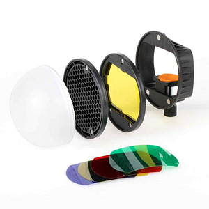 Read more about the article HIFFIN MagDome Color Filter Reflector Honeycomb Diffuser Ball Photo Accessories Kits for GODOX YONGNUO Canon Nikon Sony Flash Replace AK-R1 S-R1 Compatibility for Godox YONGNUO TRIOPO etc.