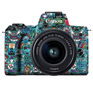 Read more about the article WRAPTURE. Premium DSLR Camera Scratchproof Protective Skin for Canon M50 Mark II – No Residue Removal, Bubble Free, Scratch Resistant, Stretchable, HD Quality Printed – HDCS 004 (1 Unit)