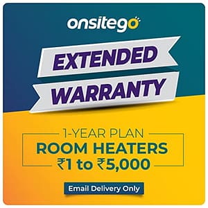 Read more about the article Onsitego 1 Year Extended Warranty for Room Heaters (Rs.0 to 5000) (Email Delivery in 2 Hours)