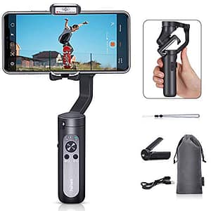 Read more about the article Hohem iSteady X – 3-Axis 259g Lightweight Smartphone Gimbal Foldable Handheld Pocket Stabilizer Youtuber Vlogger Live Video for iPhone 11 Pro Max X XS, Android