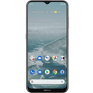 Read more about the article Nokia G20 Smartphone, Dual SIM 4G, 4GB RAM/64GB Storage, 48MP Quad Camera with 6.5” (16.51 cm) Screen | Silver, 4GB+64Gb