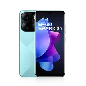 Read more about the article Tecno Spark Go 2023 (Uyuni Blue, 4GB RAM,64GB Storage) | 5000mAh Battery | 6.56″ HD+ Display | 13MP Dual Rear Camera | Type C Port