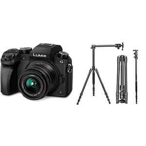 Read more about the article Panasonic LUMIX G7 16.00 MP 4K Mirrorless Interchangeable Lens Camera Kit with 14-42 mm Lens (Black)