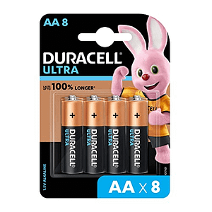 Read more about the article Duracell Ultra Alkaline AA Battery, 8 Pcs