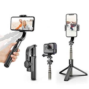 Read more about the article Adofys 3 in 1 Phone 1-Axis Handheld Gimbal Stabilizer with Bluetooth Wireless Remote, Auto Balance 360° Rotation Compatible with Samsung Galaxy S7/7 Plus /S8/8 plus/S9/9 Plus iOS and Android (Gi-L08)