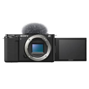 Read more about the article Sony Alpha Zv-E10 24.2 Mega Pixel Interchangeable-Lens Optical Zoom Mirrorless Vlog Camera, Made for Creators | Aps-C Sensor |Advanced Autofocus | Clear Audio & 4K Movie Recording (Body Only) – Black