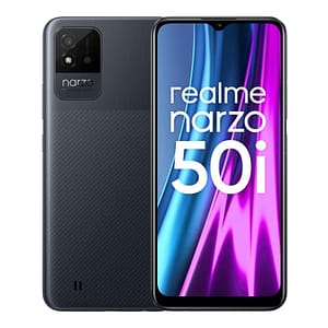 Read more about the article realme narzo 50i (Carbon Black, 4GB RAM+64GB Storage) – 6.5″ inch Large Display | 5000mAh Battery