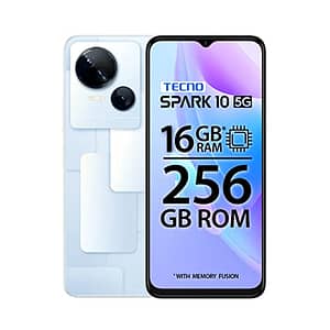 Read more about the article Tecno Spark 10 5G (Meta White, 8GB RAM,256GB Storage)|16GB Expandable RAM | Ultra Clear 50MP Superior Rear Camera| Dimensity 6020 7nm Powerful 5G Processor