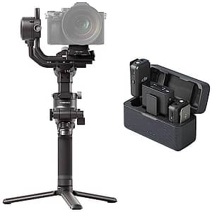 Read more about the article DJI RSC 2 – 3-Axis Gimbal Stabilizer for DSLR and Mirrorless Camera && Mic – Wireless Microphone System for Smartphones, Cameras, Laptops, Compact and Portable Wireless Mic Lavalier