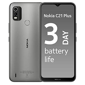 Read more about the article Nokia C21 Plus Android Smartphone, Dual SIM, 3-Day Battery Life, 4GB RAM + 64GB Storage, 13MP Dual Camera with HDR | Warm Grey