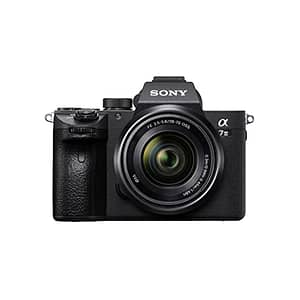 Read more about the article Sony Alpha ILCE-7M3K Full-Frame 24.2MP Mirrorless Digital SLR Camera with 28-70mm Zoom Lens (4K Full Frame, Real-Time Eye Auto Focus, Tiltable LCD, Low Light Camera) with Free Bag – Black