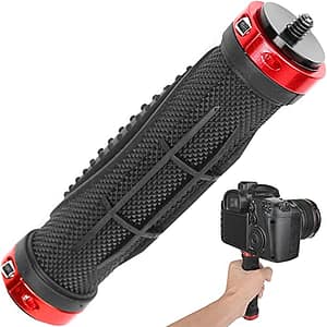 Read more about the article ChromLives Camera Handle Grip Support Mount Universal Handlegrip Camera Stabilizer with 1/4″ Male Screw for Digital Video Camera Camcorder Action Camera LED Video Light Smartphone