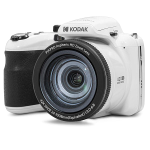 Read more about the article KODAK PIXPRO AZ425-WH 20MP Digital Camera 42X Optical Zoom 24mm Wide Angle Lens 1080P Full HD Video Optical Image Stabilization Li-Ion Battery 3″ LCD Vlogging Camera (White)